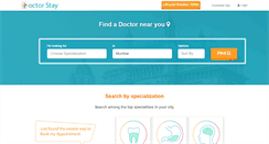 Desktop Screenshot of doctorstay.com